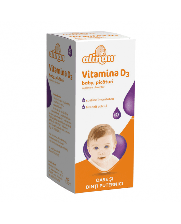 Alinan Vitamina D3 Baby  PIC X 10 ml Fiterman