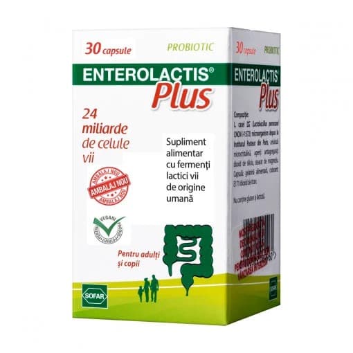 Enterolactis Plus X 30 cps