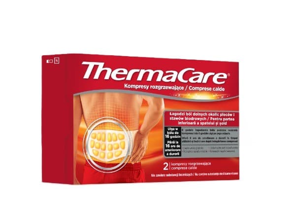 Therma Care Comprese calde pentru spate si sold x 2 Buc