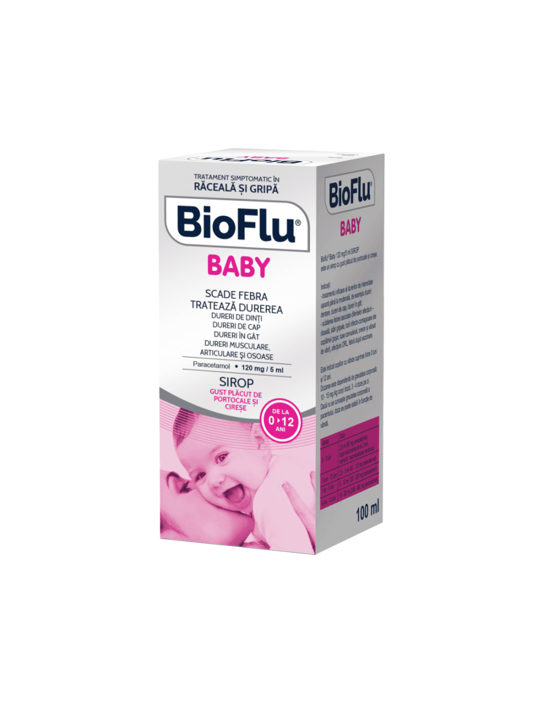 Bioflu Baby 120mg/5ml sirop