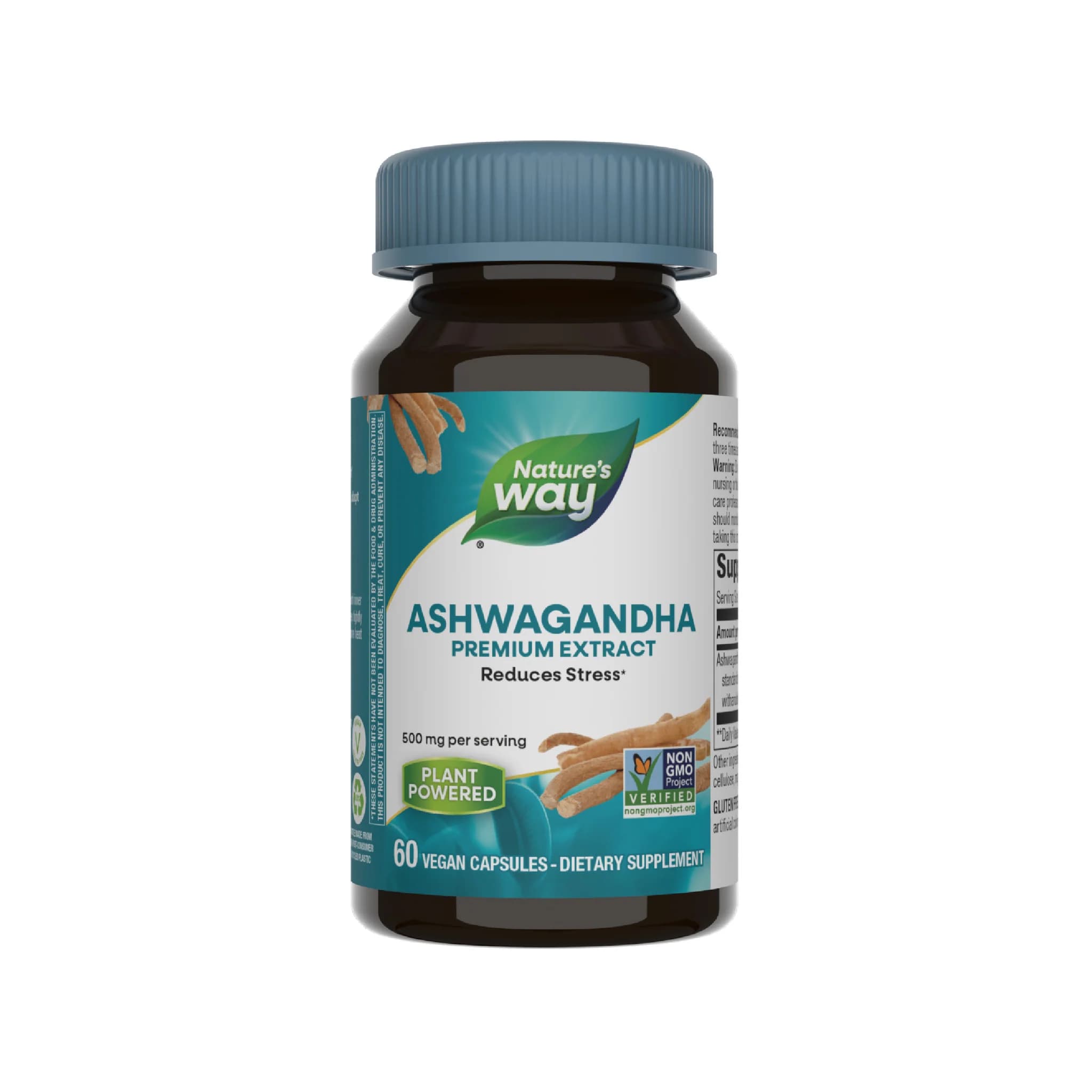 Ashwaganda 500 mg 60 caps Secom