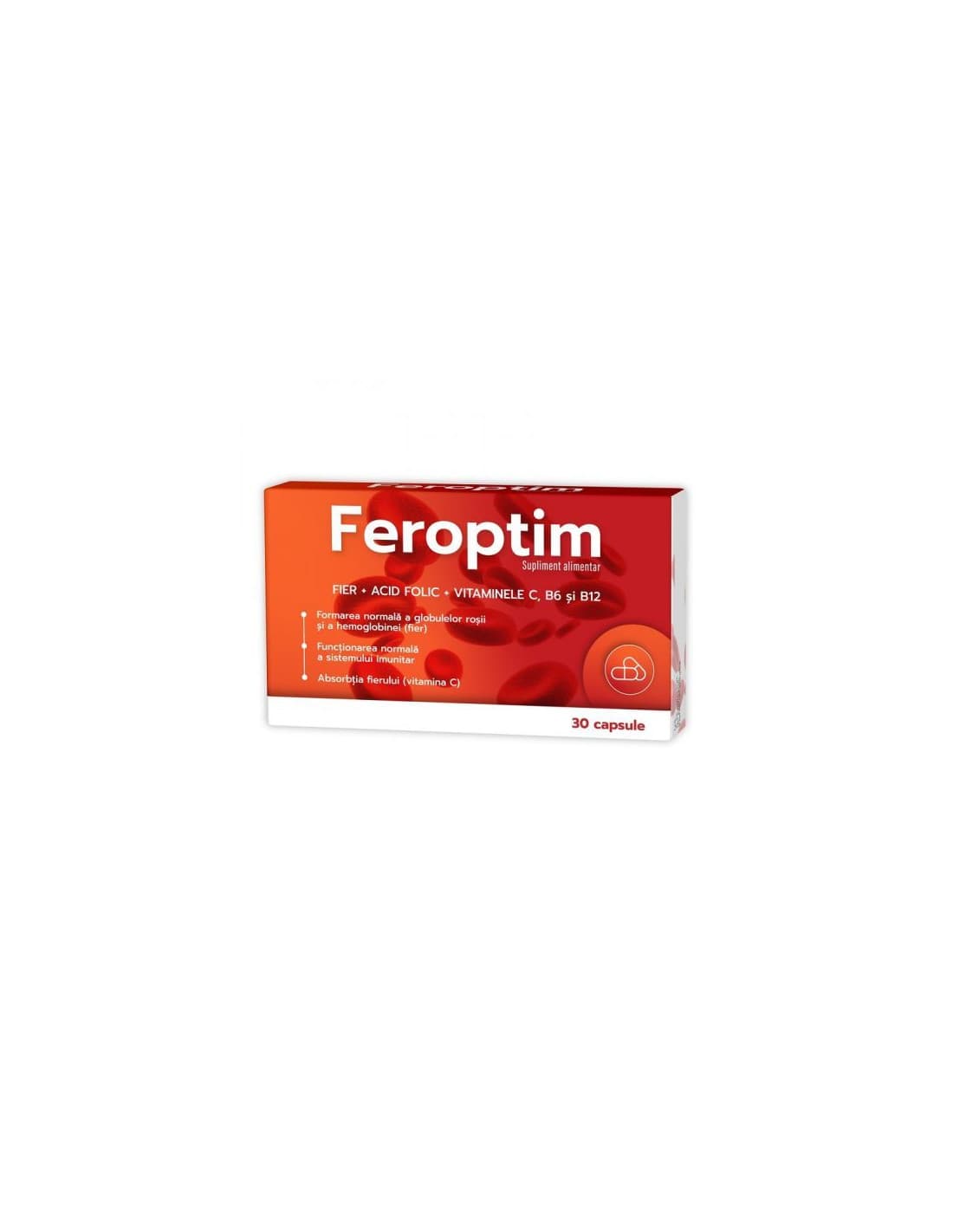 Feroptim 30 capsule, Zdrovit