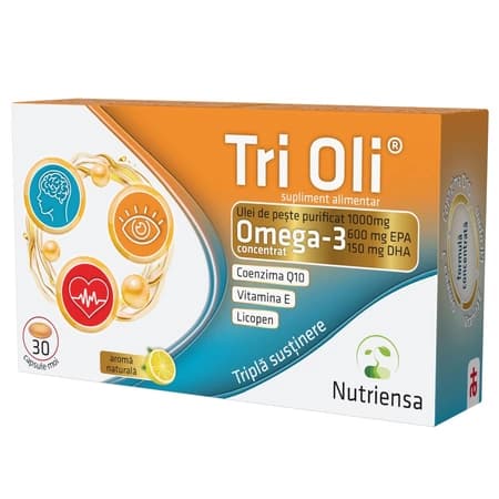 Tri Oli 30 capsule moi, Antibiotice SA