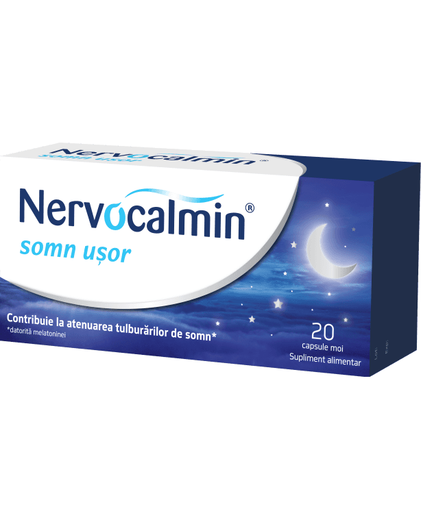 Nervocalmin Somn Usor x 20 capsule moi