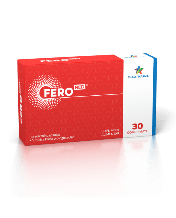 FeroRed, 30 capsule moi, Bleu Pharma