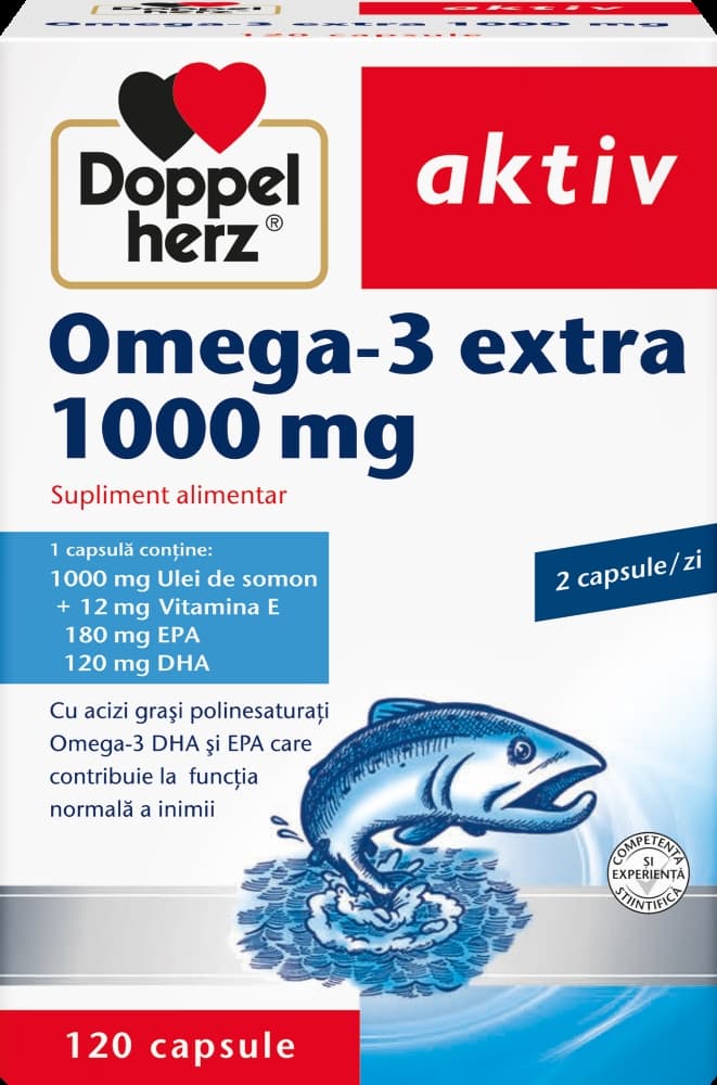 Omega 3 Extra 1000mg 120 capsule Doppelherz