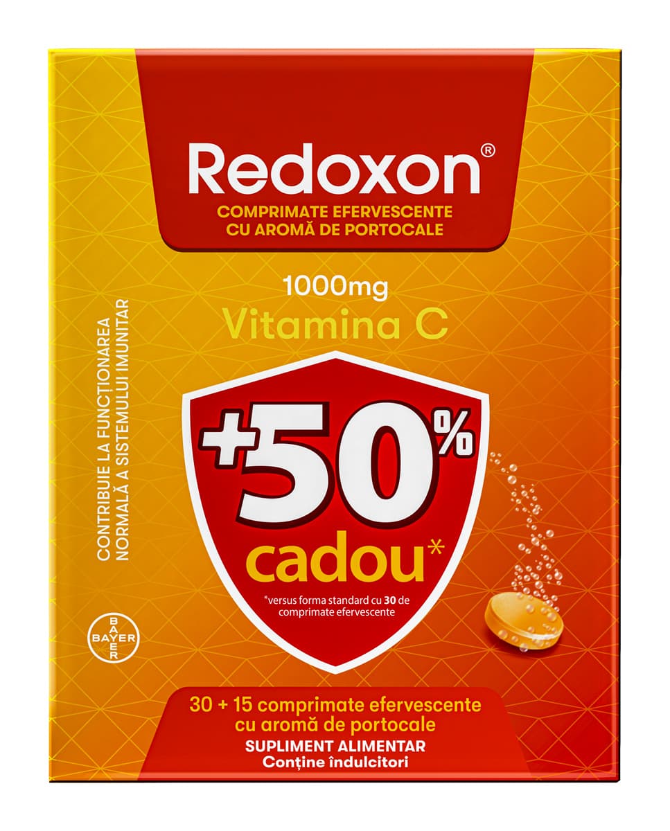 Redoxon Oferta Vitamina C 1000 45 cpr. Efervescente Portocale