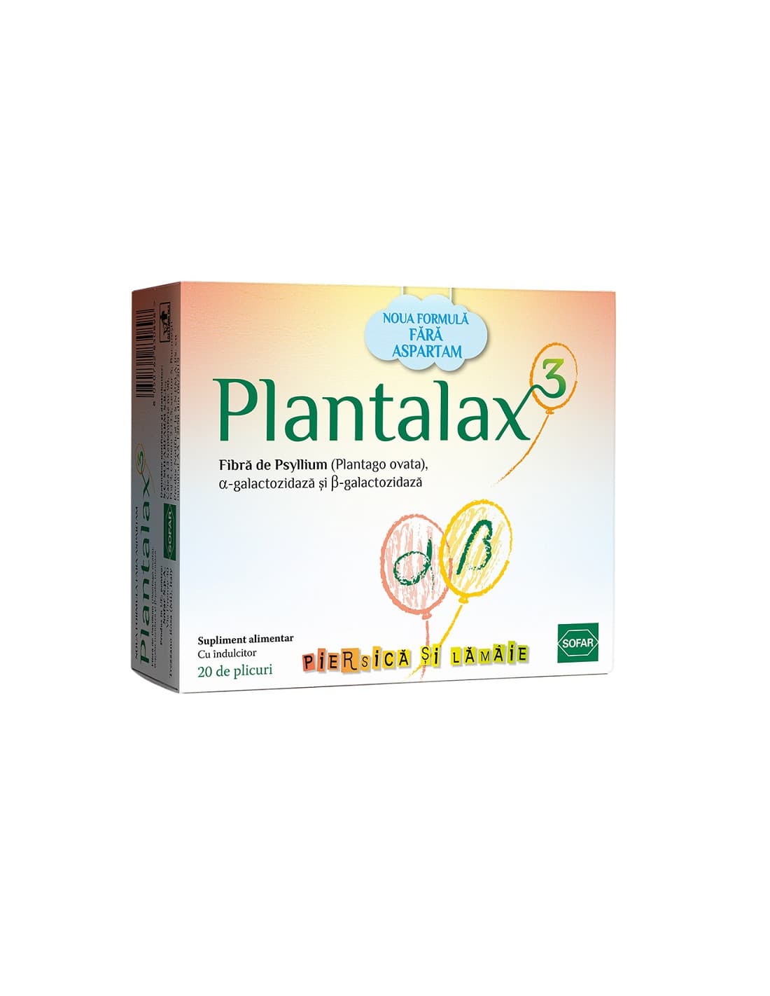 Plantalax 3 x 20 Plicuri