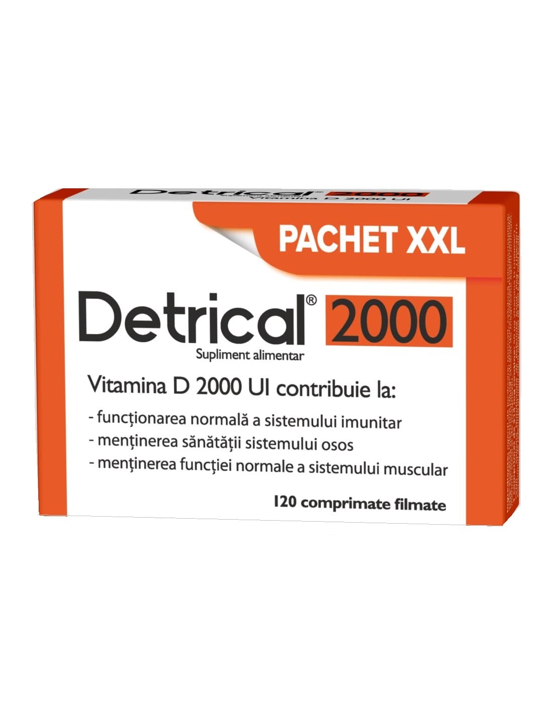 Detrical D3 2000 UI 120 compr., Zdrovit