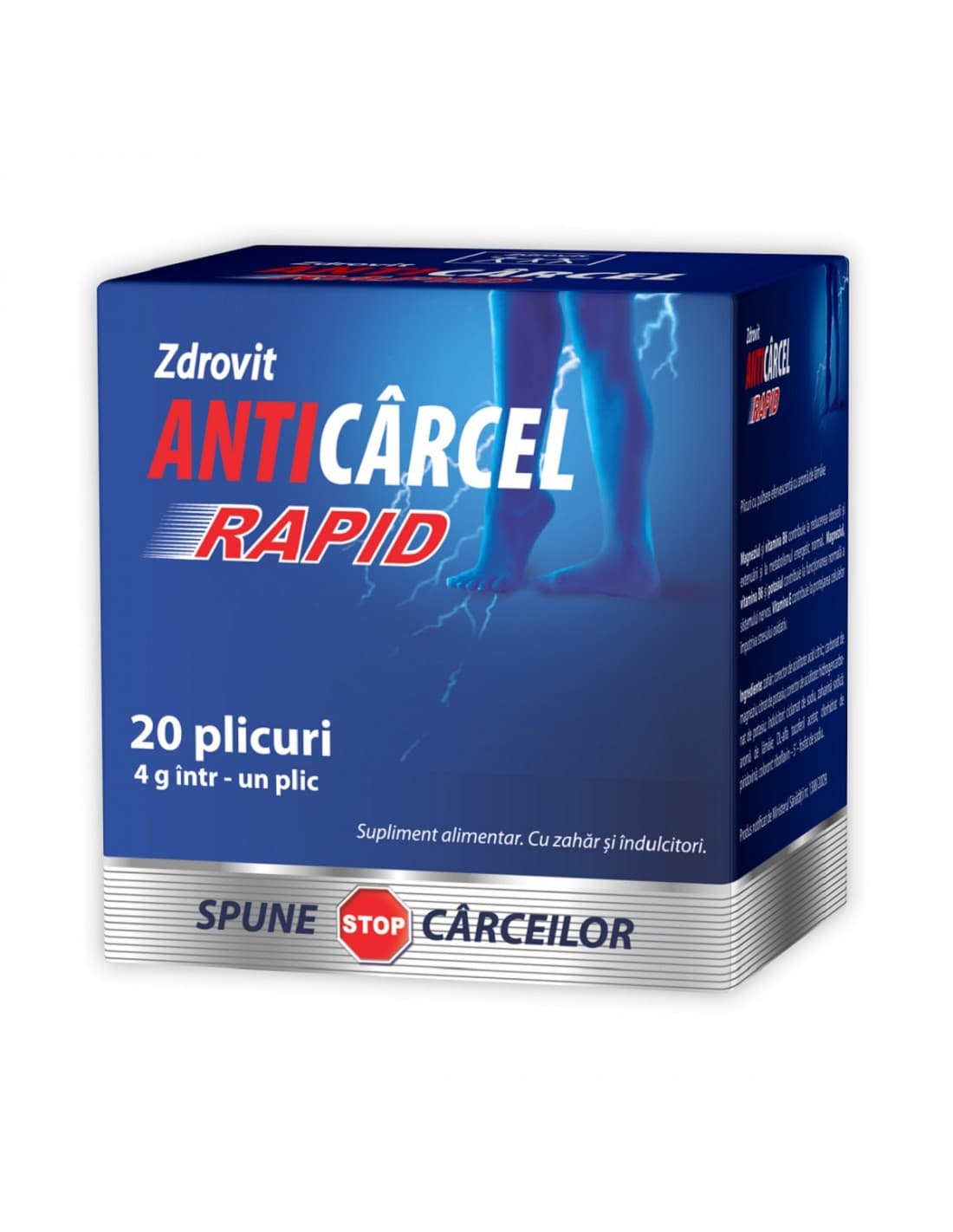 Anticarcel Rapid 20 plicuri, Zdrovit